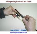 14 Fitting the frog eye screw 1