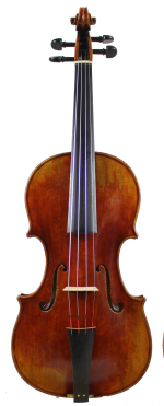 Stainer Baroque front full plain ebony