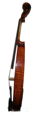 Ranger 3C Travel Violin by Don Rickert (side)
